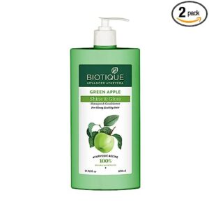 Biotique Green Apple Shampoo With Conditioner 650 ml